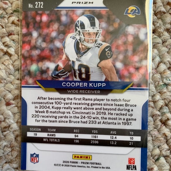 Cooper Kupp Rams NFL Panini Prizm Card Lot Rare - Picture 4 of 6